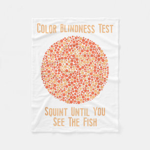 Color Blind T Shirt - Funny Color Blindest Fleecedecke