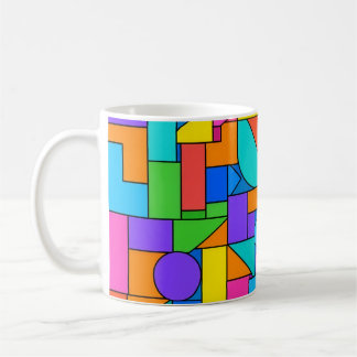 Color Block Disorder Kaffeetasse
