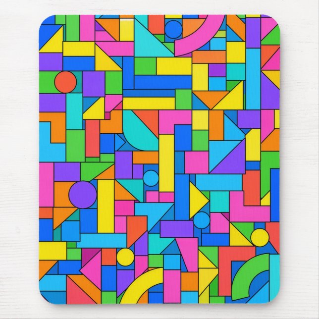 Color Block Disorder Mousepad (Vorne)