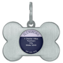 Color Block Navy Blue Lilac Modernes Chic Elegant