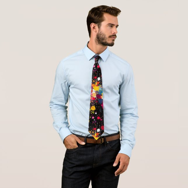 Color Explosion Krawatte (Beispiel)