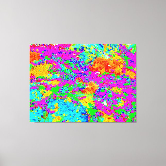 Color Flow Mosaic Leinwanddruck (Vorderseite)