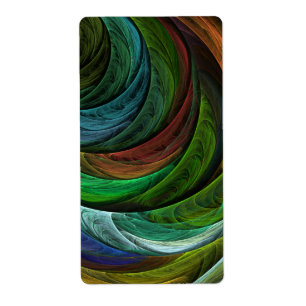 Color Glory Modernes Abstraktes Kunstmuster Elegan