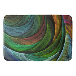 Color Glory Modernes Abstraktes Kunstmuster Elegan Badematte