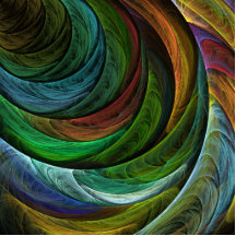 Color Glory Modernes Abstraktes Kunstmuster Elegan