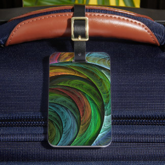 Color Glory Modernes Abstraktes Kunstmuster Elegan Gepäckanhänger