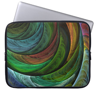 Color Glory Modernes Abstraktes Kunstmuster Elegan Laptopschutzhülle