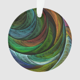 Color Glory Modernes Abstraktes Kunstmuster Elegan Ornament