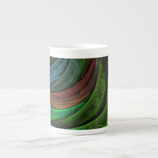 Color Glory Modernes Abstraktes Kunstmuster Elegan Prozellantasse
