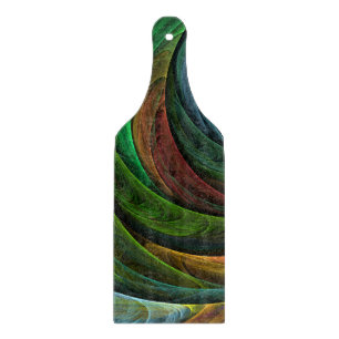 Color Glory Modernes Abstraktes Kunstmuster Elegan Schneidebrett