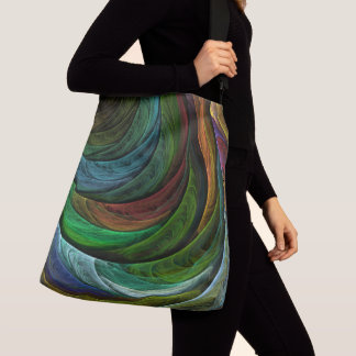 Color Glory Modernes Abstraktes Kunstmuster Elegan Tragetaschen Mit Langen Trägern