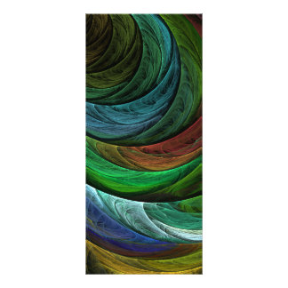 Color Glory Modernes Abstraktes Kunstmuster Elegan Werbekarte