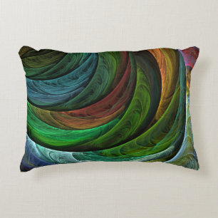 Color Glory Modernes Abstraktes Kunstmuster Elegan Zierkissen