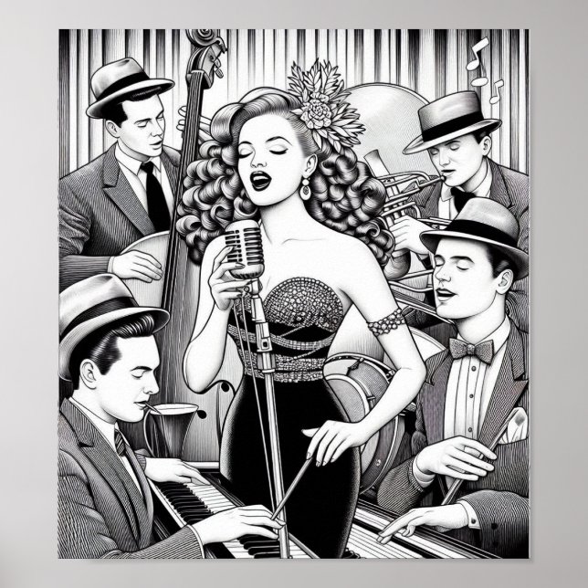 COLOR IT YOURSELF! Adult Coloring Book Poster (Vorne)