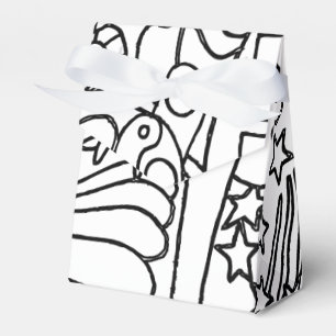 Color Me Coloring Party Guest Geschenkschachtel