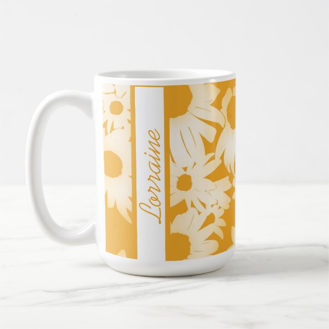 Color Me Daisies Gold Kaffeetasse (Links)