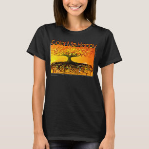 Color Me Happy Original Art Roots Run Deep T - Shi T-Shirt