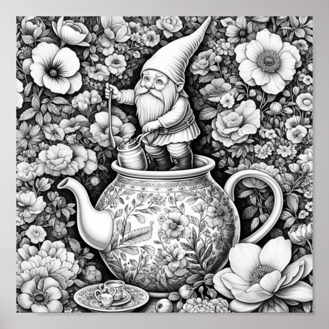 Color Me Hübsch Poster (Vorne)