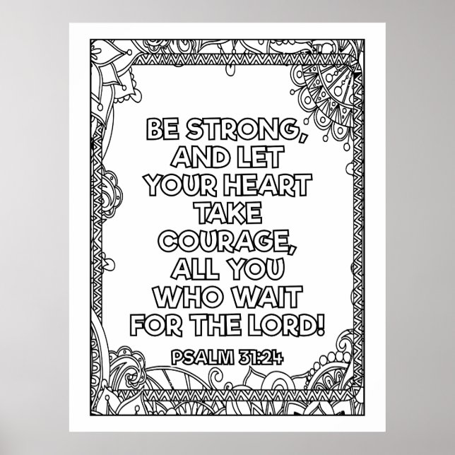 Color Me Hübsch Poster (Vorne)