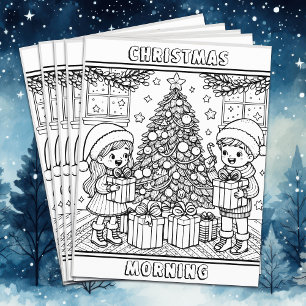 Color-Me-Seite   Weihnachtsmauer Flyer