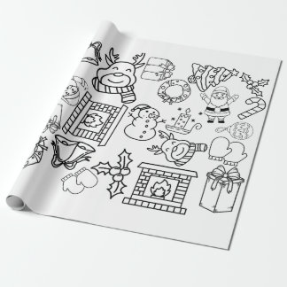 Color Me - Weihnachtswrapper Geschenkpapier