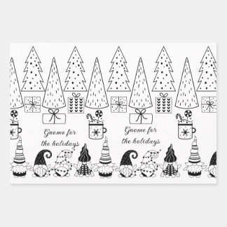 "Color Me!" Weihnachtswrapping Sheets (3) Geschenkpapier Set