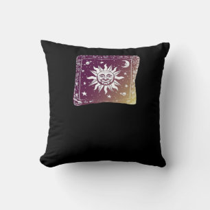 Color Moon Boho Whimsigothic Gothic Witchy Kissen