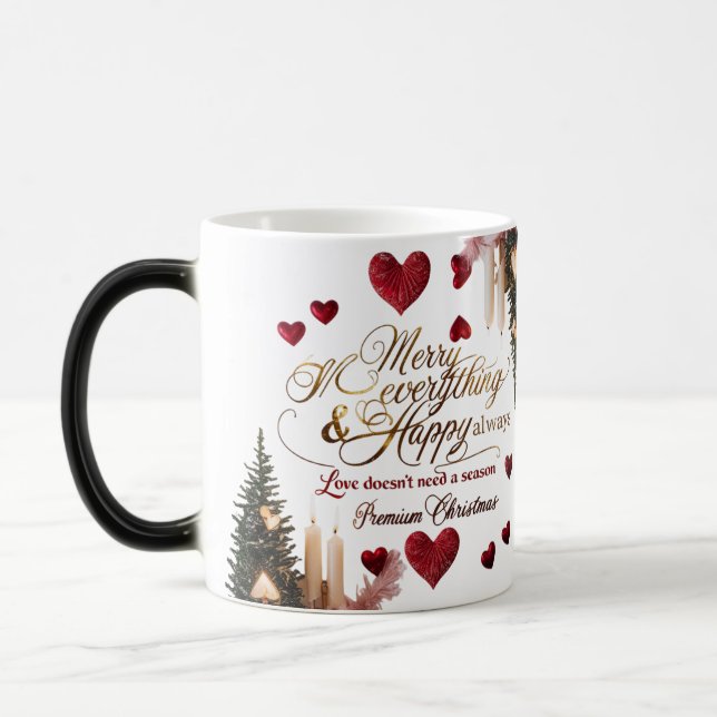 Color Morphing Mug – Premium Christmas Gift Verwandlungstasse (Links)