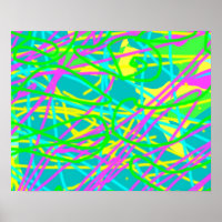 Color My Dreams Scribble Muster Ausdrucksstarke Kü