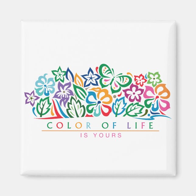 COLOR_of_life Magnet (Vorne)