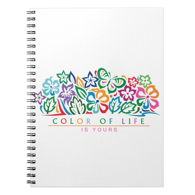 COLOR_of_life Notizblock (Vorderseite)