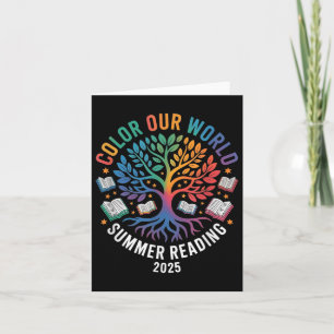 Color Our World Summer Reading Program 2025 Karte