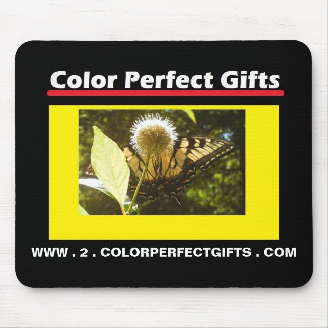 Color Perfect Gifts Werbedemonstrationen Mousepad (Vorne)