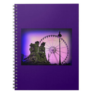 Color Pinhole Place de La Concorde Notizblock