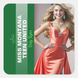 Color Pop Ultimate Pageant Titelträger Sticker Set