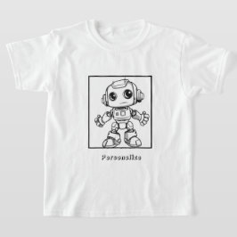 Color Robot Personalisiert T-Shirt