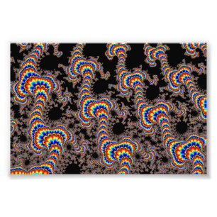 Color Run - Fractal Art Fotodruck