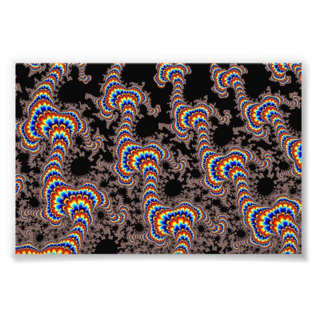 Color Run - Fractal Art Fotodruck (Vorne)