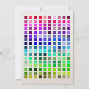 Color Sample Invite11 Einladung