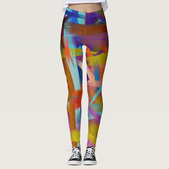Color Splash #30 Leggings (Vorderseite)