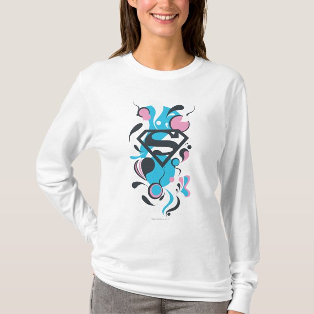 Color Splash Blue T-Shirt (Vorderseite)