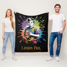 Color Splash Football Boy Geburtstagsparty Geschen