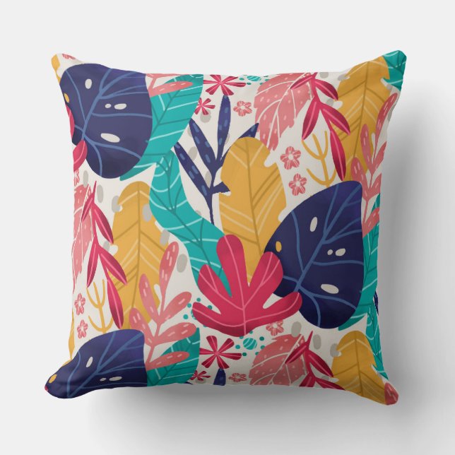 Color Splash Luxury Pillow Kissen (Vorderseite)