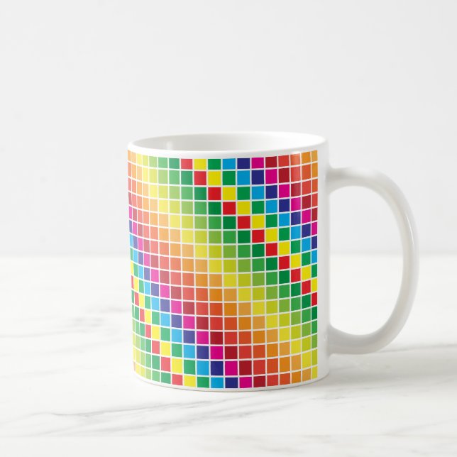 Color Swatch Rainbow Tasse (Rechts)