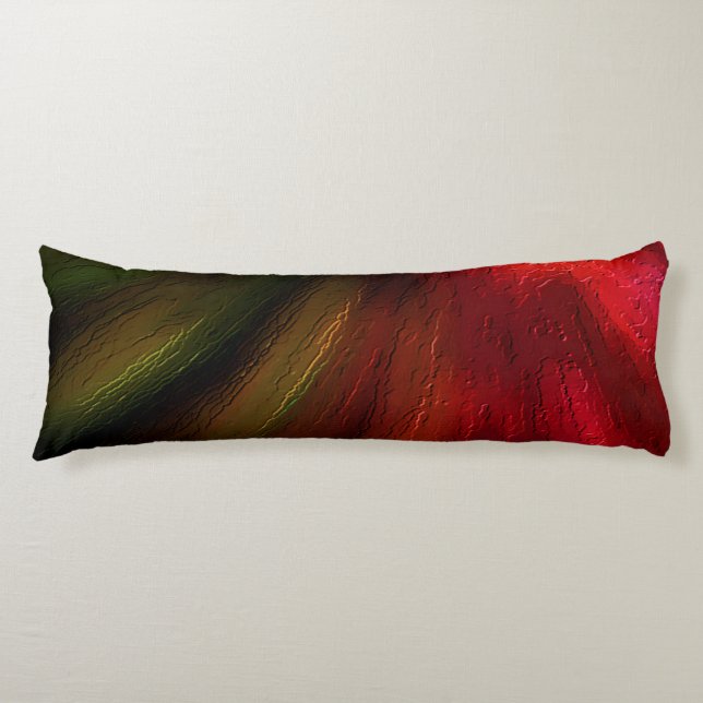 "Color Texture Display" Body Pillow Seitenschläferkissen (Vorderseite)