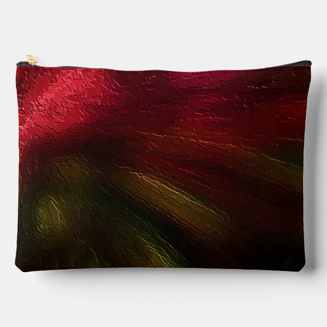 "Color Texture Display" (Large) Accessory Bag Zubehörtasche (Vorderseite)