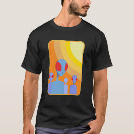 Color Theory Aliens T-Shirt