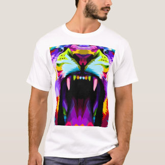 Color Tiger Roar T-Shirt