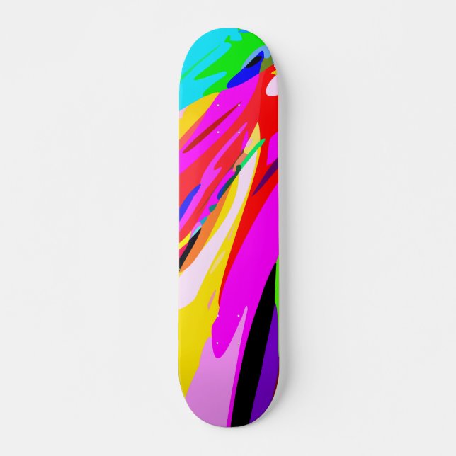 Color Tsunami Skateboard (Vorne)