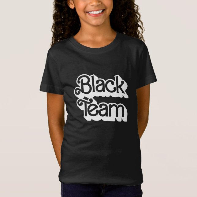 Color War Black Team Shirt (Vorderseite)